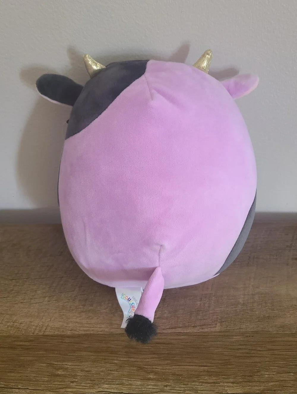 💜 Squishmallows 8 Inch ALEXIE the Purple and Black Cow Ultra Soft Plush